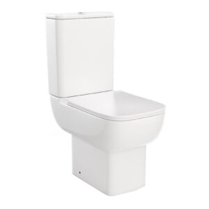 Florence Short Projection CC Pan, Cistern SC Seat (Rimless)