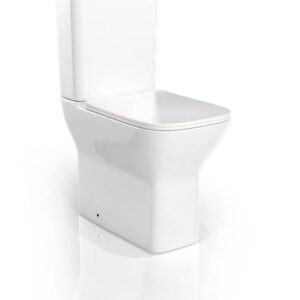 Venice Short Projection Comfort Height Pan, Cistern, SC seat (Rimless)