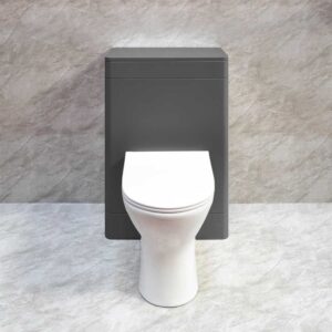 Modern 550mm Waterproof WC Unit Anthracite