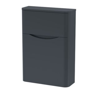 550mm Toilet Unit - Soft Black