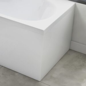 Waterproof Bath Panel 800mm - Gloss White