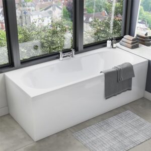 Waterproof Bath Panel 1700mm - Gloss White